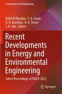 Book Cover for Recent Developments in Energy and Environmental Engineering by International Conference on Trends and Recent Advances in Civil Engineering