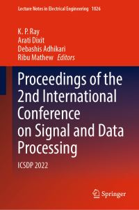 Book Cover for Proceedings of the 2nd International Conference on Signal and Data Processing by International Conference on Signal and Data Processing