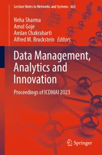 Book Cover for Data Management, Analytics and Innovation by Analytics and Innovation International Conference on Data Management