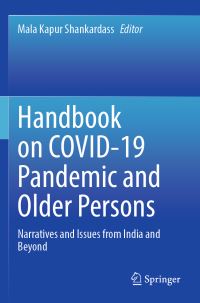Book Cover for Handbook on COVID-19 Pandemic and Older Persons by Mala Kapur Shankardass