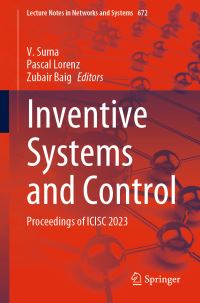 Book Cover for Inventive Systems and Control by Inventive Systems and Control, JCT College of Engineering and Technology
