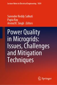 Book Cover for Power Quality in Microgrids by Surender Reddy Salkuti, Papia Ray, Arvind R Singh