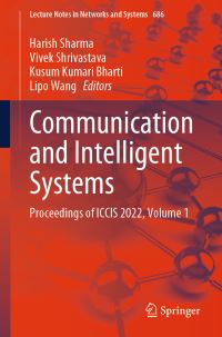 Book Cover for Communication and Intelligent Systems Volume 1 by International Conference on Communication and Intelligent Systems