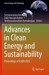 Book Cover for Advances in Clean Energy and Sustainability by International Conference on Advances in Energy Research