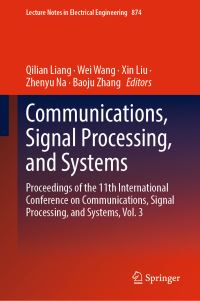 Book Cover for Communications, Signal Processing, and Systems Volume 3 by Signal Processing, and Systems International Conference on Communications