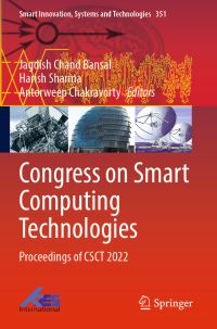 Book Cover for Congress on Smart Computing Technologies by Congress on Smart Computing Technologies, South Asian University