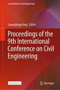 Book Cover for Proceedings of the 9th International Conference on Civil Engineering by Guangliang Feng