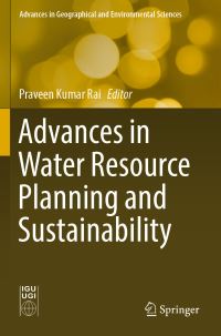 Book Cover for Advances in Water Resource Planning and Sustainability by Praveen Kumar Rai