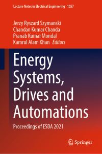 Book Cover for Energy Systems, Drives and Automations by Drives, and Automations International Conference on Energy Systems