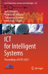 Book Cover for ICT for Intelligent Systems by International Conference on Information and Communication Technology for Intelligent Systems