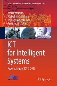 Book Cover for ICT for Intelligent Systems by International Conference on Information and Communication Technology for Intelligent Systems