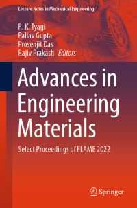 Book Cover for Advances in Engineering Materials by International Conference on Future Learning Aspects of Mechanical Engineering