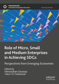 Book Cover for Role of Micro, Small and Medium Enterprises in Achieving SDGs by D Himachalam, Tulus Tambunan