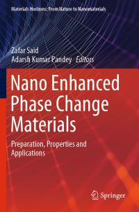 Book Cover for Nano Enhanced Phase Change Materials by Zafar Said, Adarsh Kumar Pandey