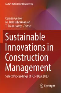 Book Cover for Sustainable Innovations in Construction Management by Osman Gencel, M Balasubramanian, T Palanisamy