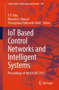 Book Cover for IoT Based Control Networks and Intelligent Systems by IoT Based Control Networks and Intelligent Systems Conference, REVA University