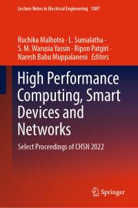 Book Cover for High Performance Computing, Smart Devices and Networks by CHSN Conference
