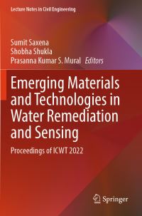 Book Cover for Emerging Materials and Technologies in Water Remediation and Sensing by Sumit Saxena, Shobha Shukla, Prasanna Kumar S Mural