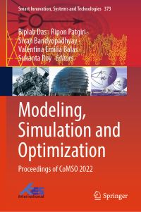 Book Cover for Modeling, Simulation and Optimization by Simulation and Optimization International Conference on Modeling, India National Institute of Technology Silchar