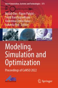 Book Cover for Modeling, Simulation and Optimization by Simulation and Optimization International Conference on Modeling, India National Institute of Technology Silchar