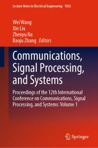 Book Cover for Communications, Signal Processing, and Systems Volume 1 by Signal Processing, and Systems International Conference on Communications