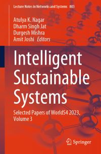 Book Cover for Intelligent Sustainable Systems Volume 3 by Security and Sustainability World Conference on Smart Trends in Systems