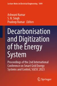 Book Cover for Decarbonisation and Digitization of the Energy System by SGESC Conference