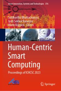 Book Cover for Human-Centric Smart Computing by International Conference on HumanCentric Smart Computing