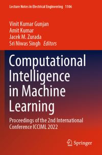 Book Cover for Computational Intelligence in Machine Learning by ICCIML Conference