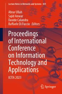 Book Cover for Proceedings of International Conference on Information Technology and Applications by International Conference on Information Technology and Applications
