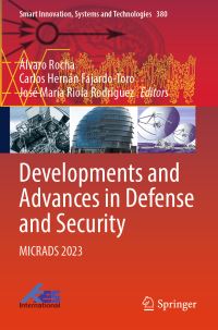 Book Cover for Developments and Advances in Defense and Security by Álvaro Rocha, Carlos Hernán FajardoToro, José María Riola Rodríguez