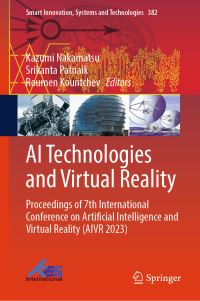 Book Cover for AI Technologies and Virtual Reality by IEEE International Conference on Artificial Intelligence and Virtual Reality