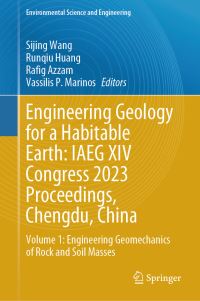 Book Cover for Engineering Geology for a Habitable Earth Volume 1 Engineering Geomechanics of Rock and Soil Masses by International Association for Engineering Geology and the Environment
