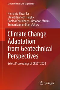 Book Cover for Climate Change Adaptation from Geotechnical Perspectives by Hemanta Hazarika, Stuart Kenneth Haigh, Babloo Chaudhary, Masanori Murai, Suman Manandhar