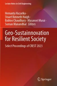Book Cover for Geo-Sustainnovation for Resilient Society by Hemanta Hazarika, Stuart Kenneth Haigh, Babloo Chaudhary, Masanori Murai, Suman Manandhar