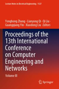 Book Cover for Proceedings of the 13th International Conference on Computer Engineering and Networks. Volume III by International Conference on Computer Engineering and Networks