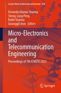 Book Cover for Micro-Electronics and Telecommunication Engineering by International Conference on MicroElectronics and Telecommunication Engineering