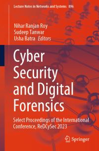 Book Cover for Cyber Security and Digital Forensics by International Conference on Recent Developments in Cyber Security, India Sharda University Greater Noida