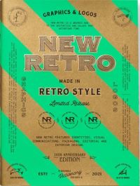 Book Cover for New Retro by Victor Cheung,   Victionworkshop