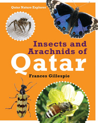 Book Cover for Insects and Arachnids of Qatar by Frances Gillespie