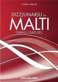 Book Cover for Maltese Dictionary for Schools by Carmel Tabone