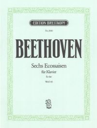 Book Cover for 6 Ecossaises WoO 83 by Ludwig van Beethoven