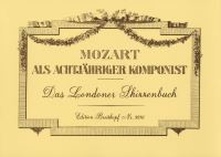 Book Cover for Mozart as a Eight-Year-Old Composer K. 15A-15Ss by Wolfgang Amadeus Mozart