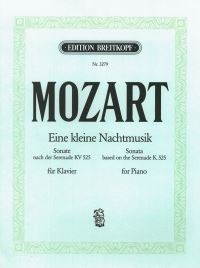 Book Cover for A Little Serenade by Wolfgang Amadeus Mozart