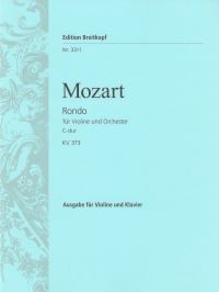 Book Cover for Rondo in C Major K. 373 by Wolfgang Amadeus Mozart