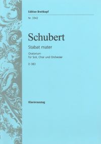 Book Cover for Stabat Mater in F Minor D 383 by Franz Schubert