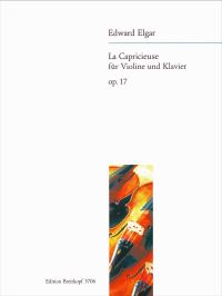 Book Cover for La Capricieuse Op. 17 by Edward Elgar