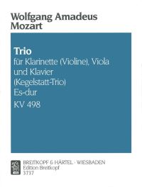 Book Cover for Trio in Eb Major K. 498 by Wolfgang Amadeus Mozart