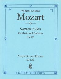 Book Cover for Piano Concerto [No. 19] in F Major K. 459 by Wolfgang Amadeus Mozart