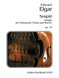 Book Cover for Sospiri Op. 70 by Edward Elgar